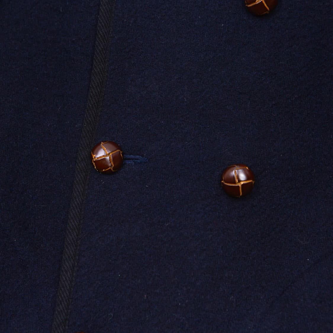 단톤 더블 브레스티드 울 코트 상품이미지5