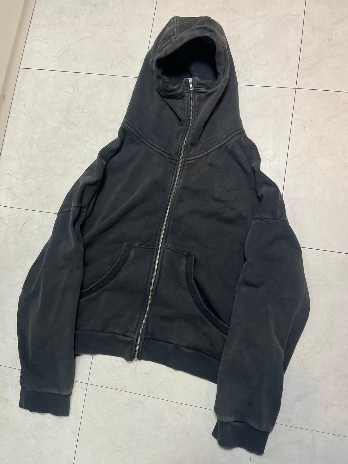 엔타이어 스튜디오 풀 집 가먼트다잉 후드 xxl 상품이미지2