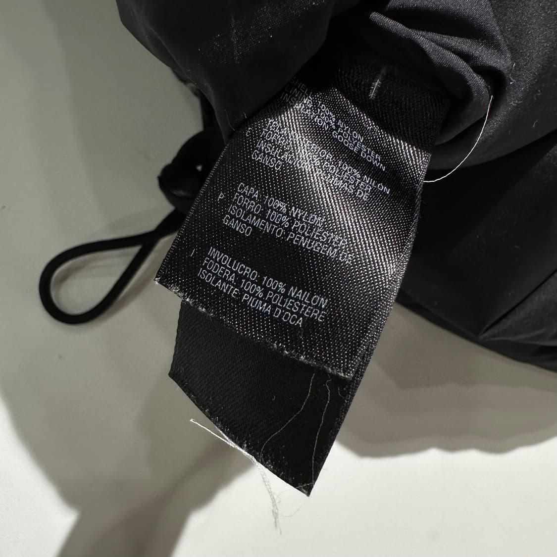 노스페이스 700 눕시 구스다운 패딩 무광블랙 상품이미지6