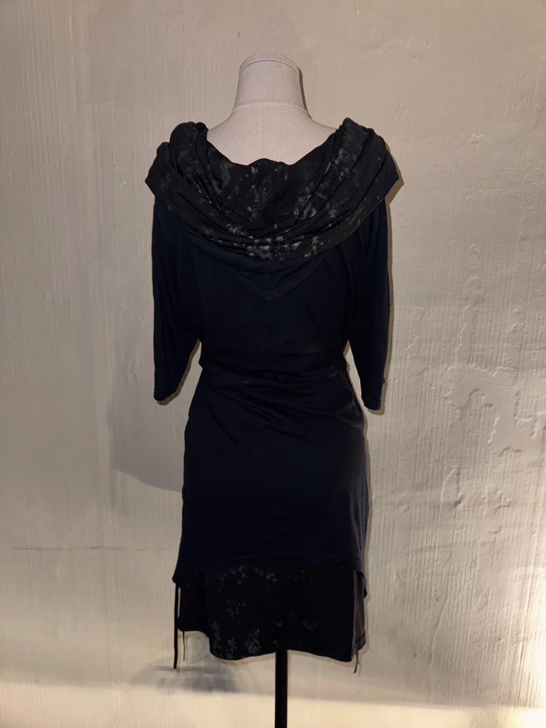 “Midas” Tie Dye Black Drape T-Shirt  Pri 상품이미지3