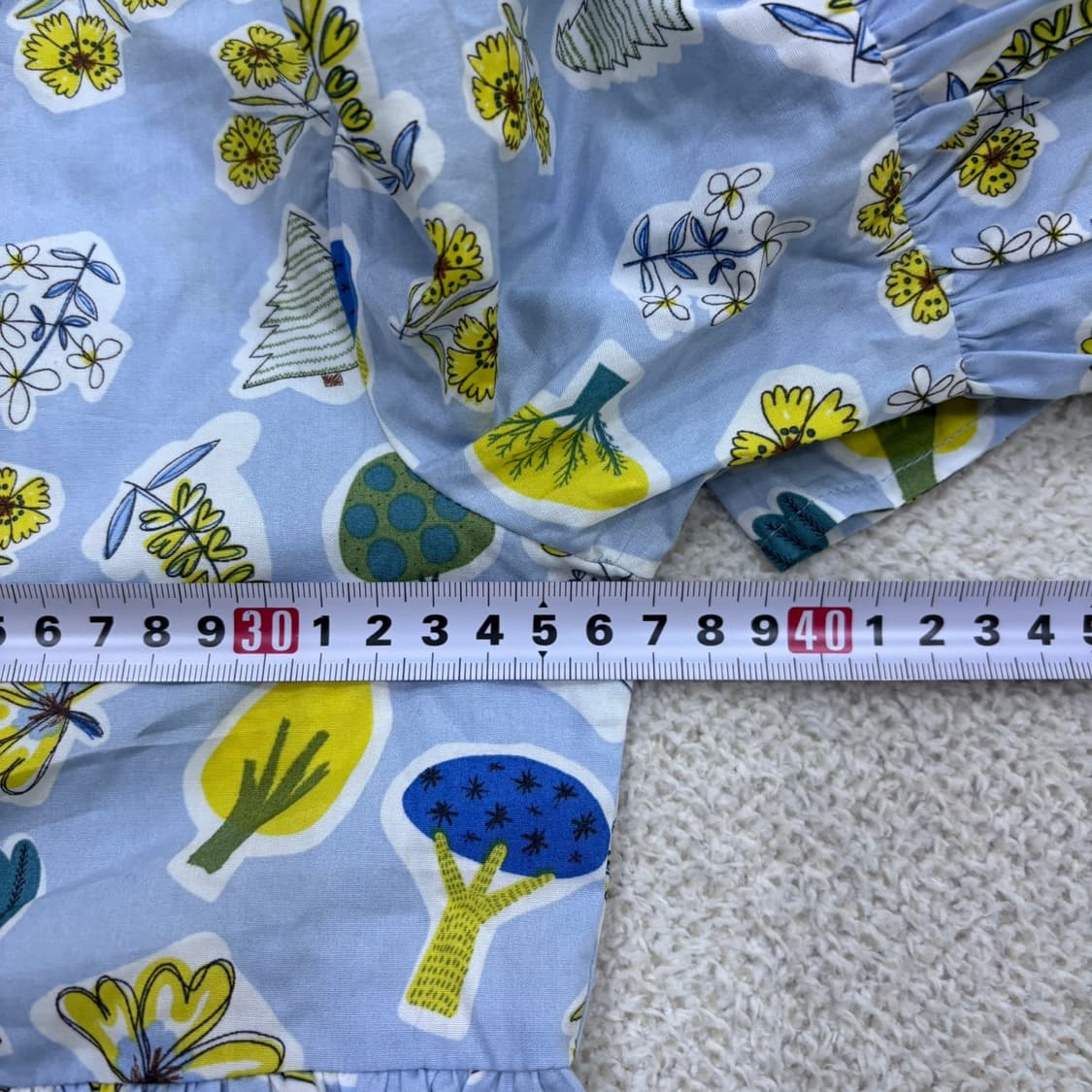 XL 새상품 엘르 키즈 플라워 원피스 0403E 상품이미지7