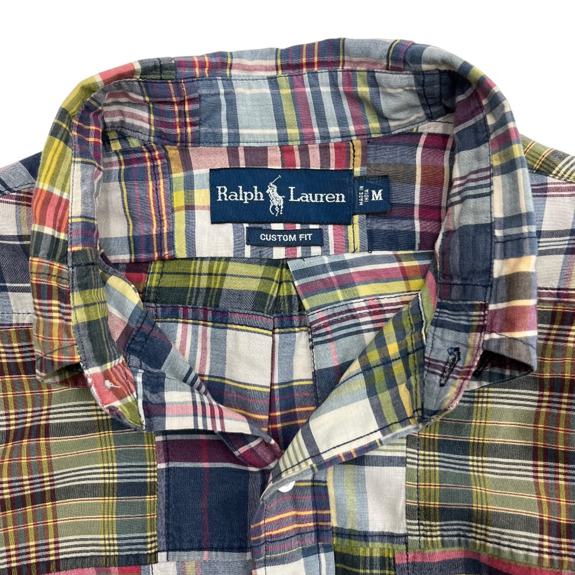 폴로 랄프로렌 체크 린넨 셔츠 M 상품이미지5