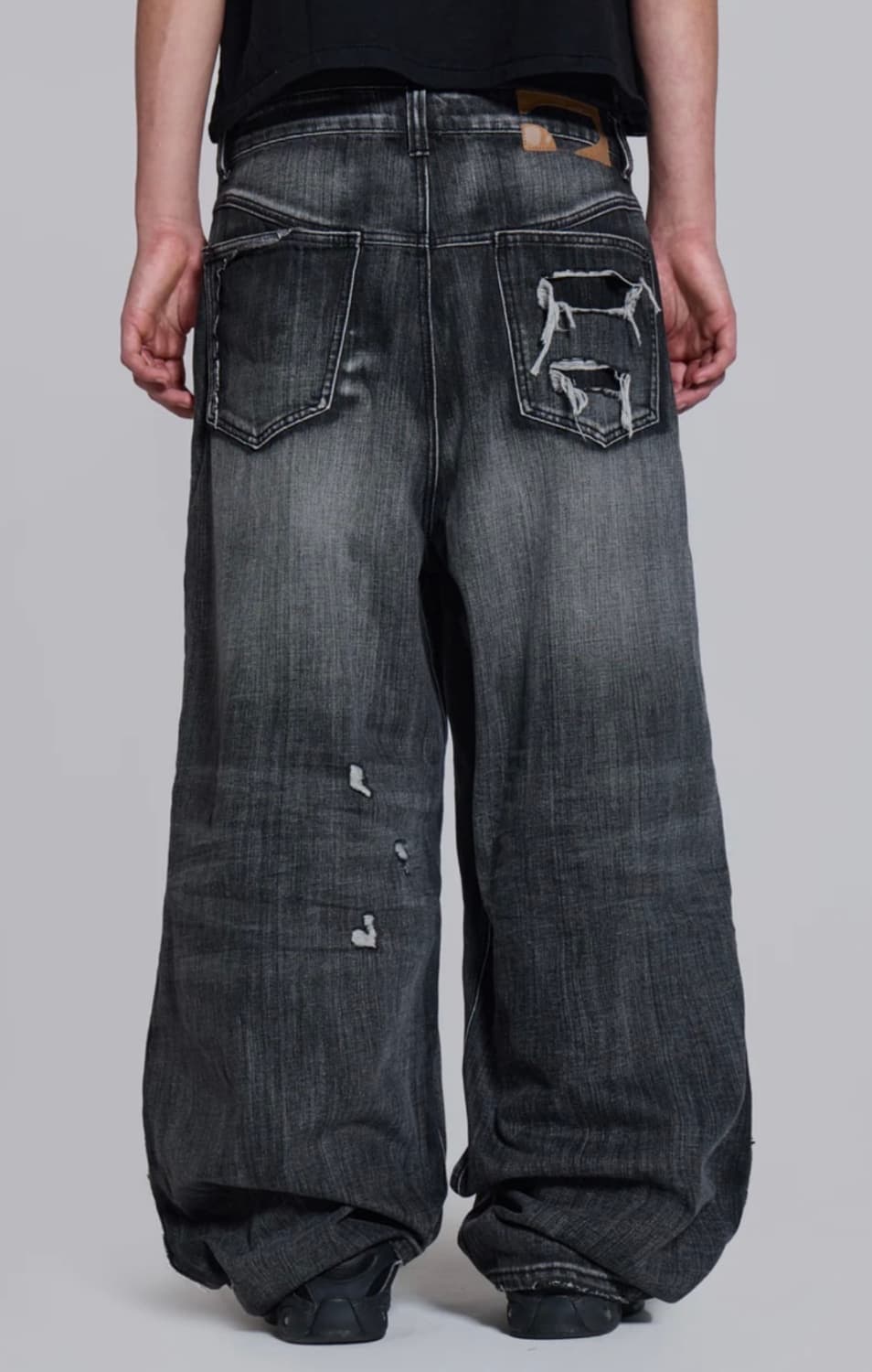 제이디드런던 블랙 에로리드  XL 콜로서스 진 상품이미지2