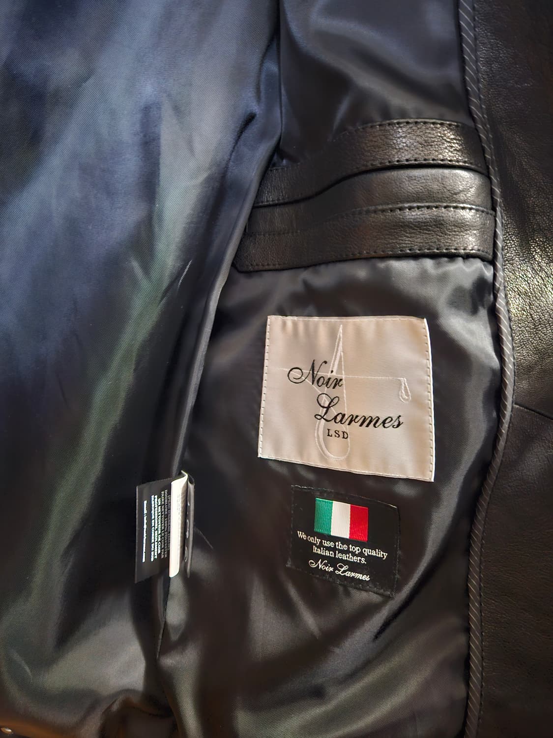 44)느와르 라르메스 STANDARD RIDER JK#7 더블라이더 가죽 상품이미지3