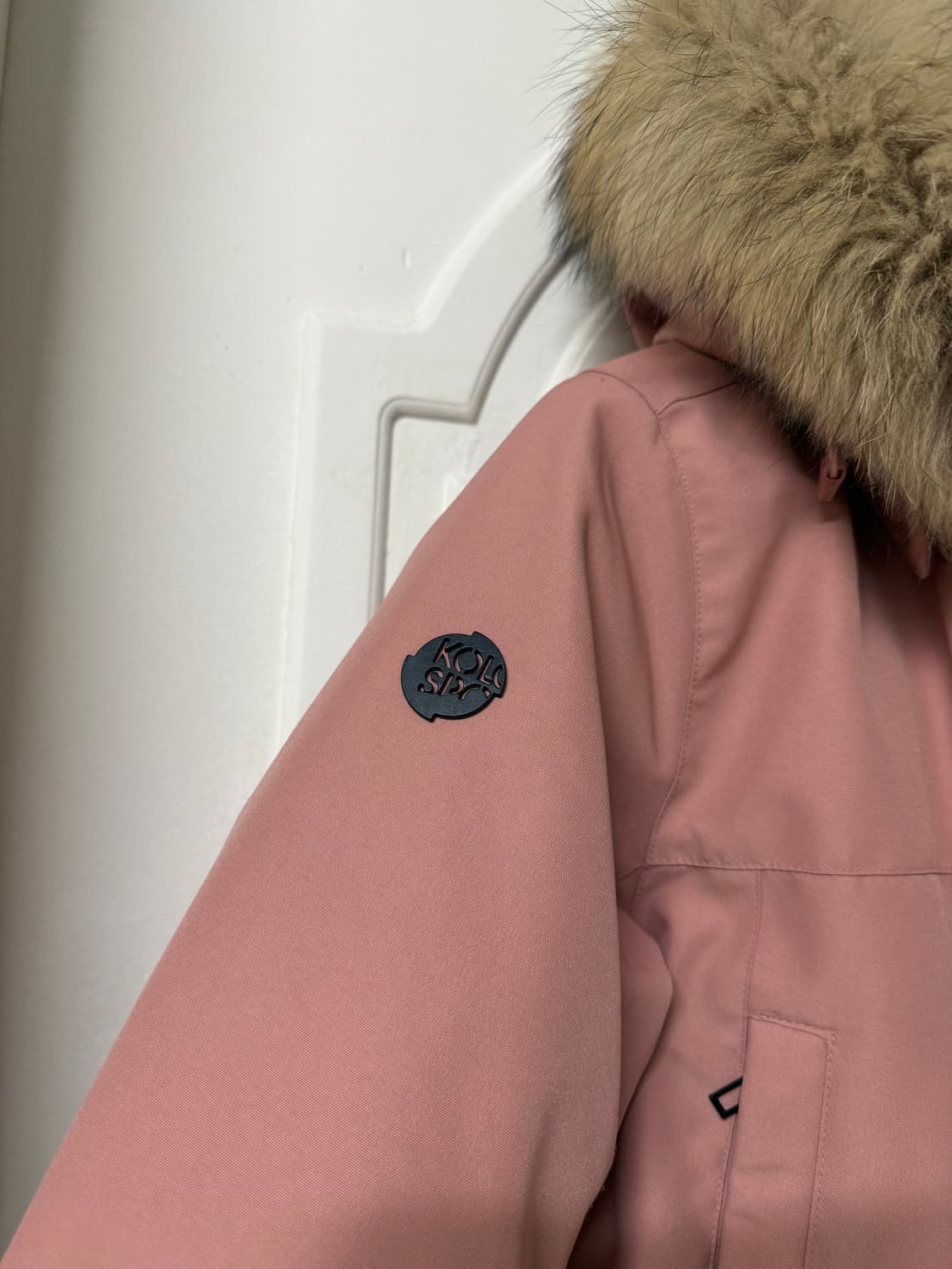 95사이즈 여성 코오롱 스포츠 고어윈드스토퍼 구스다운 패딩 상품이미지4