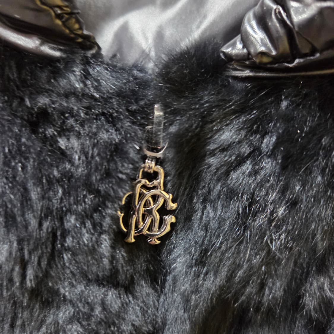 로베르토 까발리 모피 구스패딩 상품이미지2