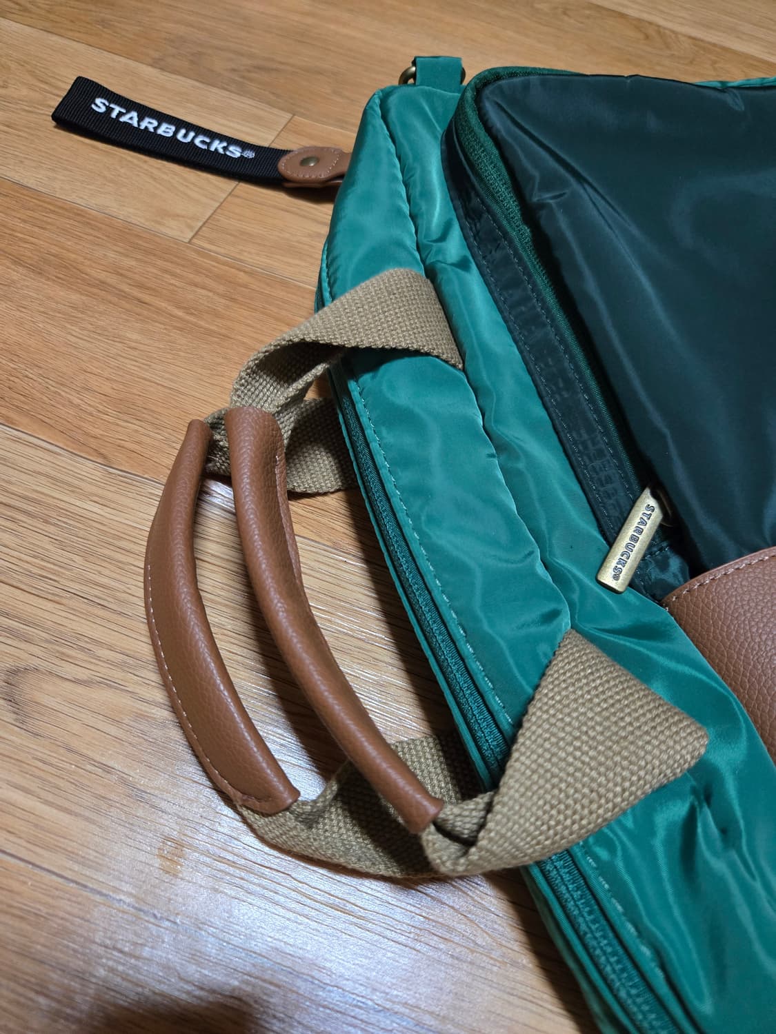 스타벅스 멀티컬러 노트북가방 스타벅스 메신저백(미사용) 상품이미지5