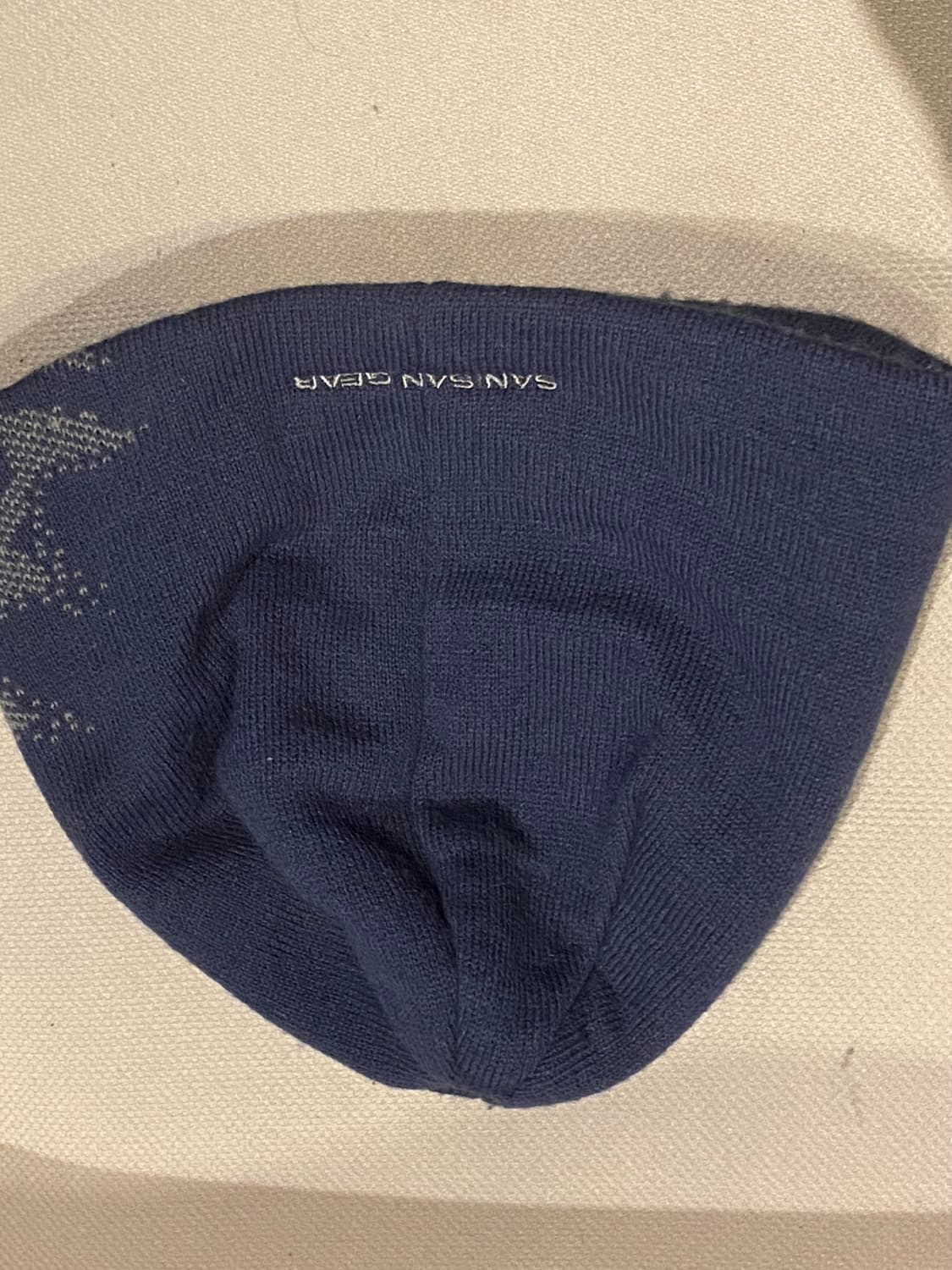 Sansangear 23FW logo beanie navy 1 상품이미지3