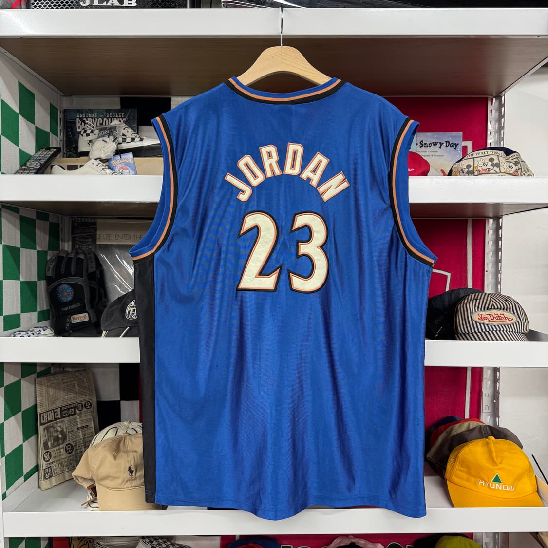 챔피온 NBA 워싱턴 위저드 마이클조던 져지 (2XL)  상품이미지5