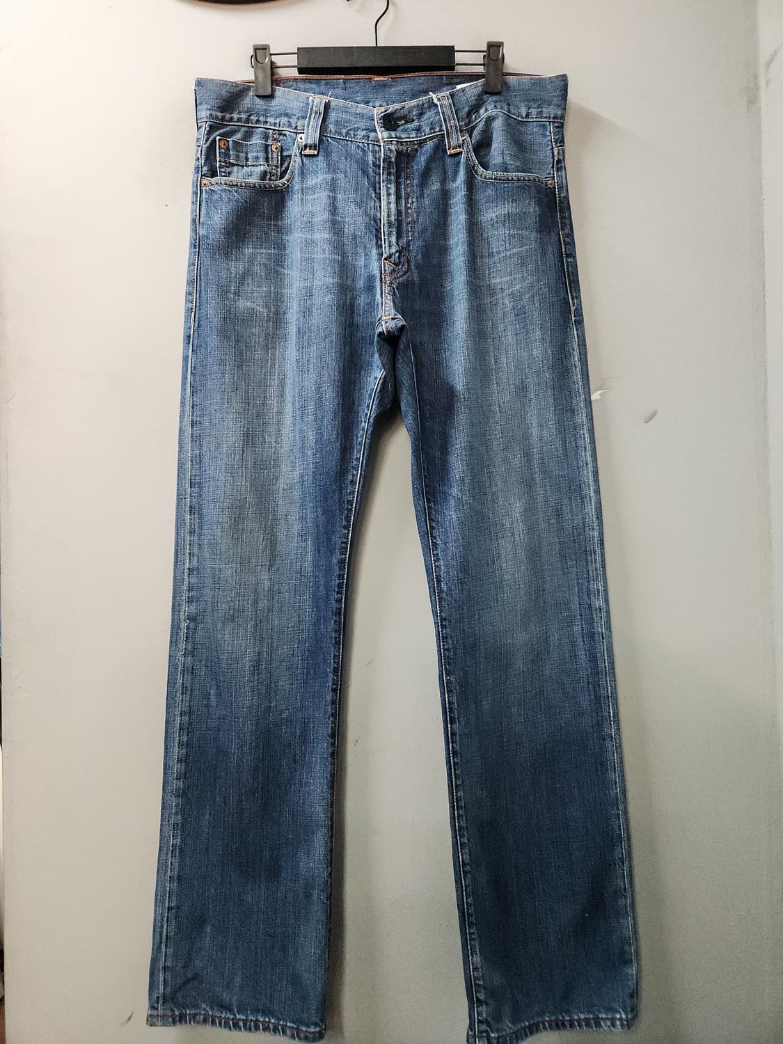 리바이스 PR523 스트레이트핏 프리미엄 데님 청바지 상품이미지5