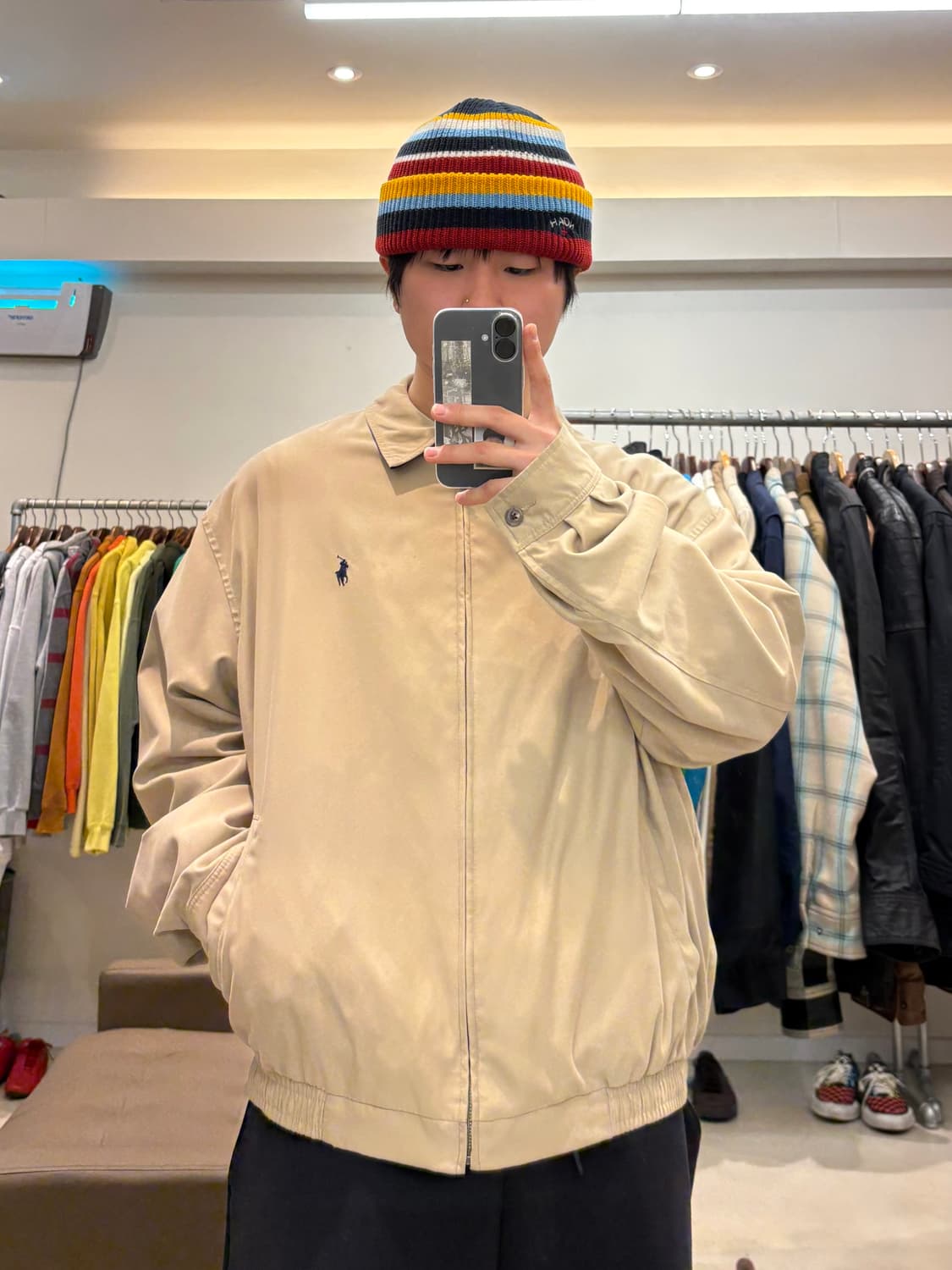 폴로 랄프로렌 폴리쉘 스윙탑 자켓 상품이미지6