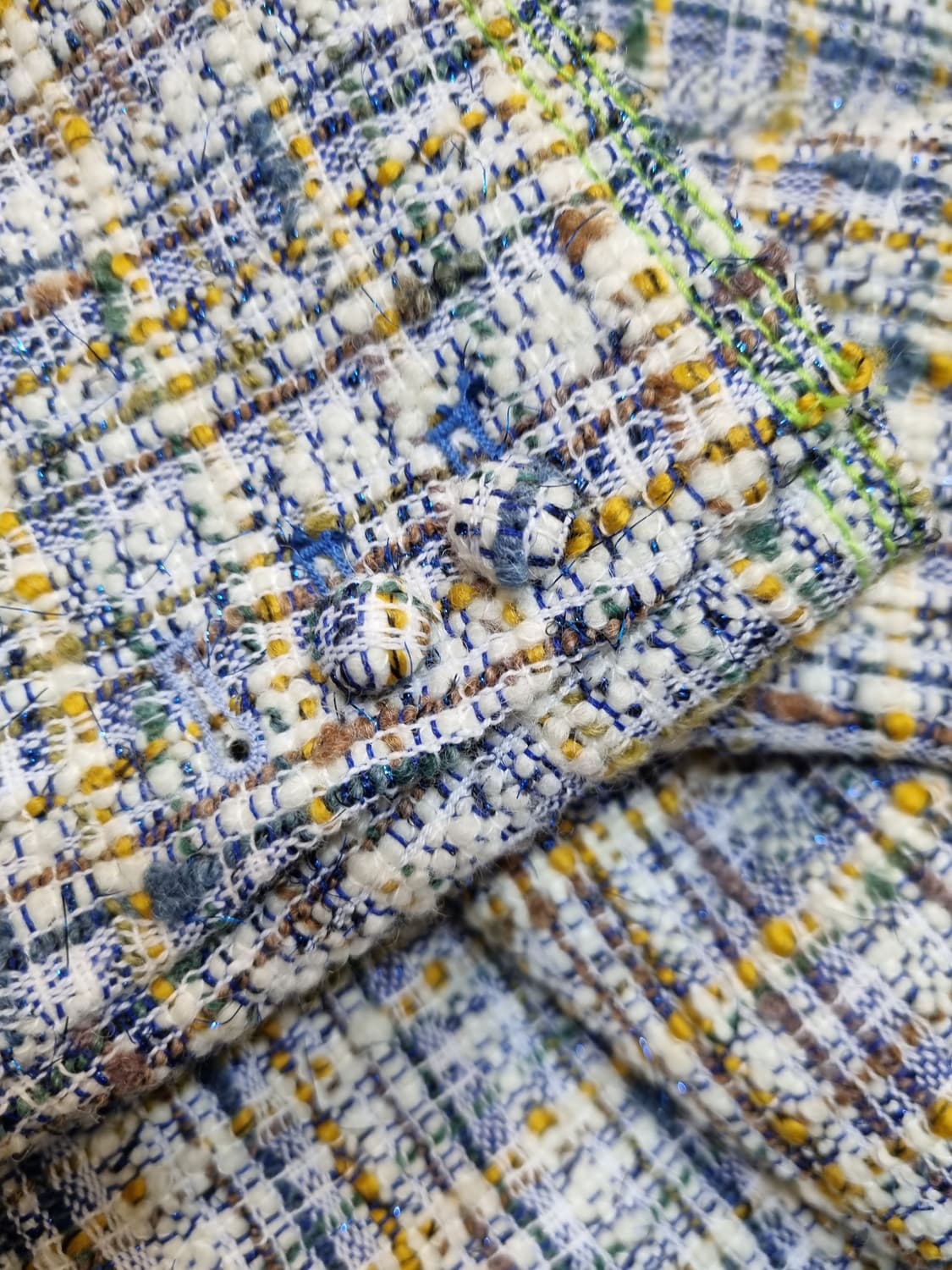 여성 66size SJYP 트위드 자켓 상품이미지7