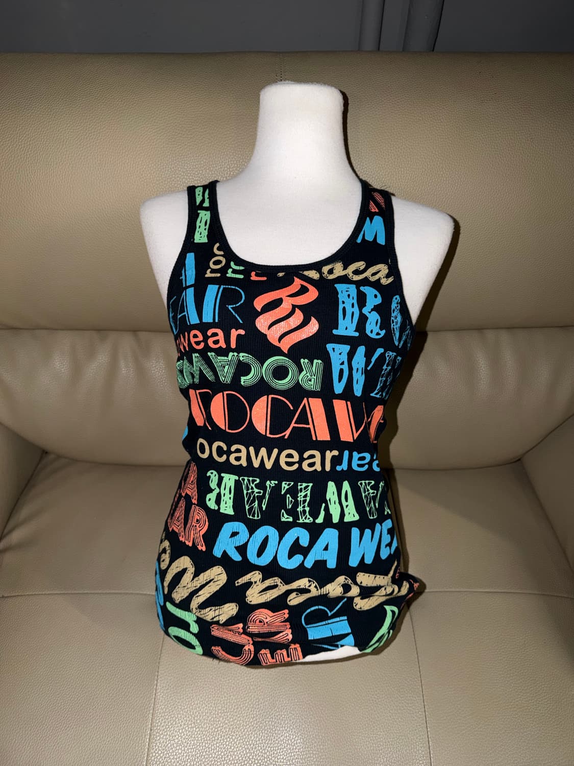 Rocawear lettering detail sleeveless 상품이미지1