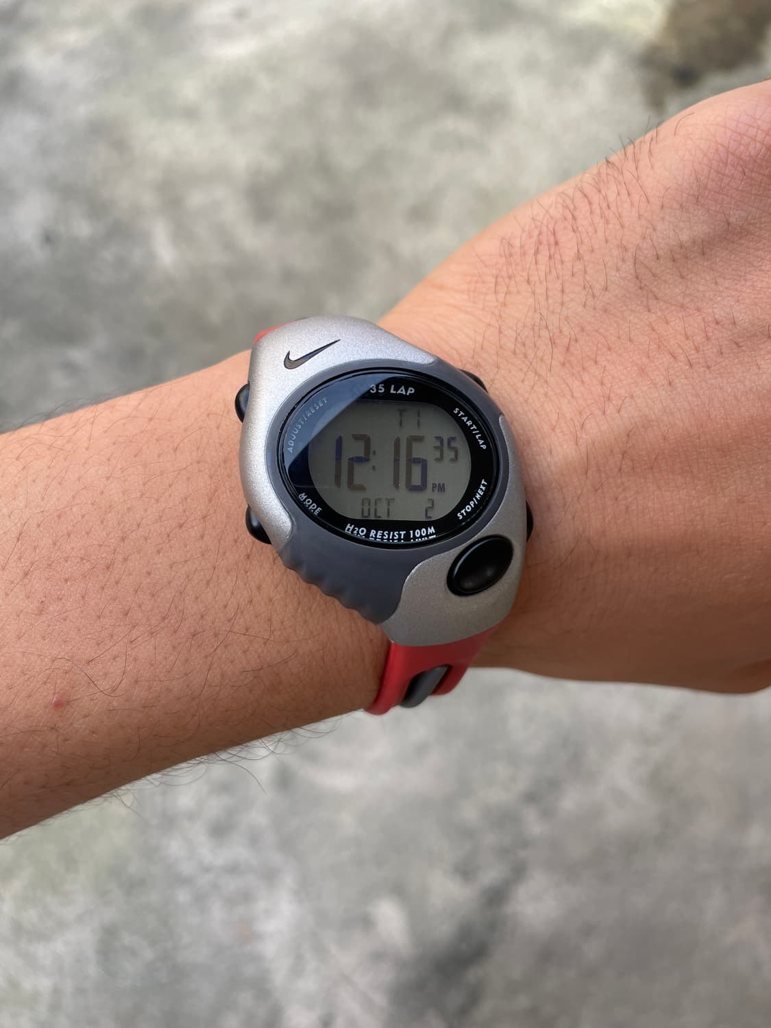 90s~00s Nike Triax 35 Watch  상품이미지7