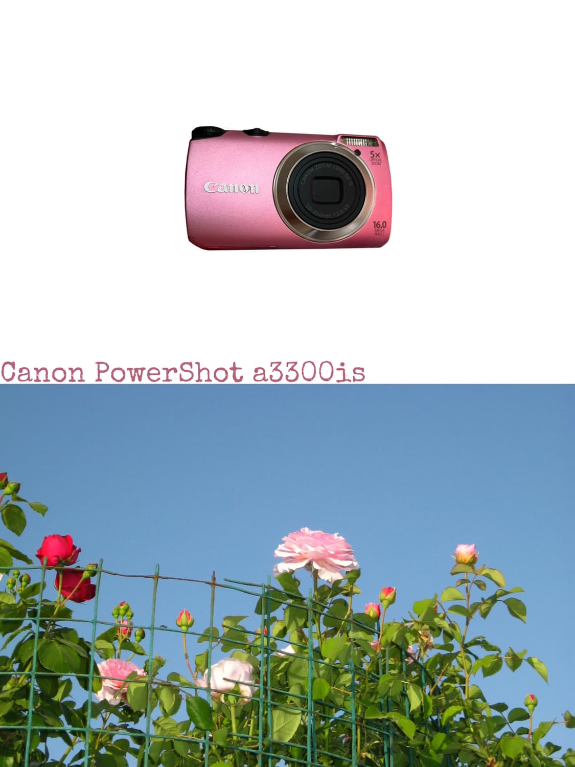 Canon PowerShot a3300is 상품이미지1