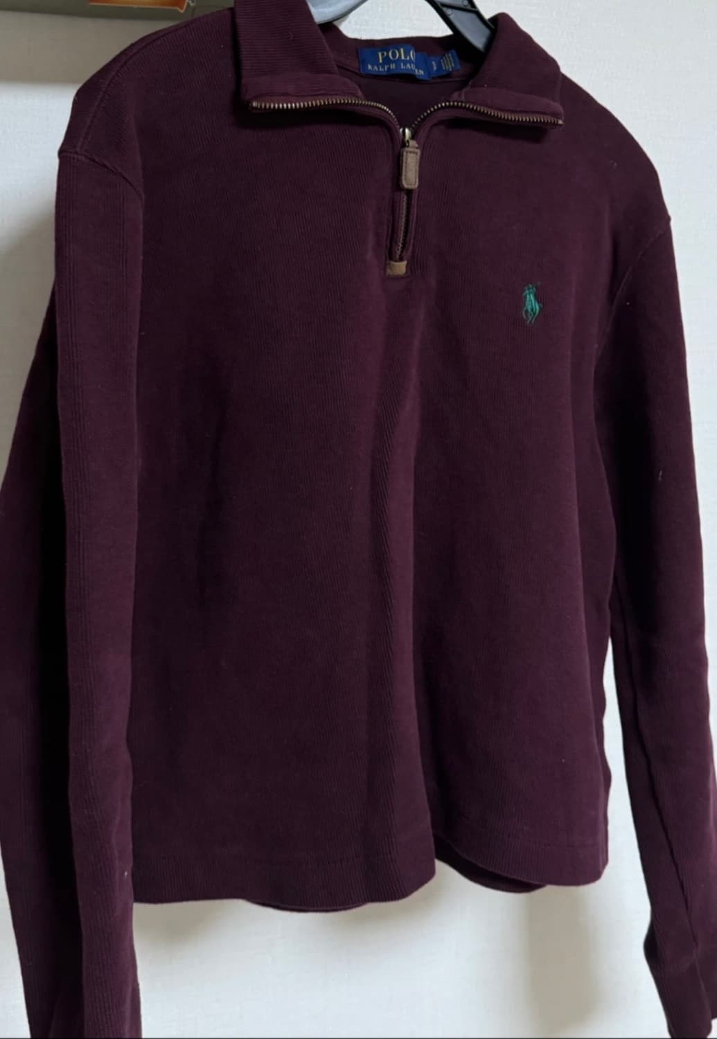 폴로 랄프로렌 하프 집업 상품이미지2