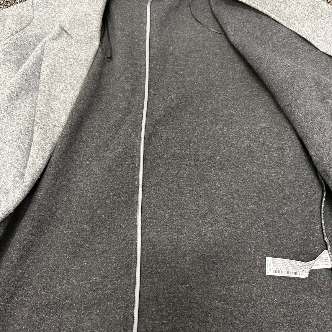 ZARA 자라 여성 코트 그레이 M 상품이미지8