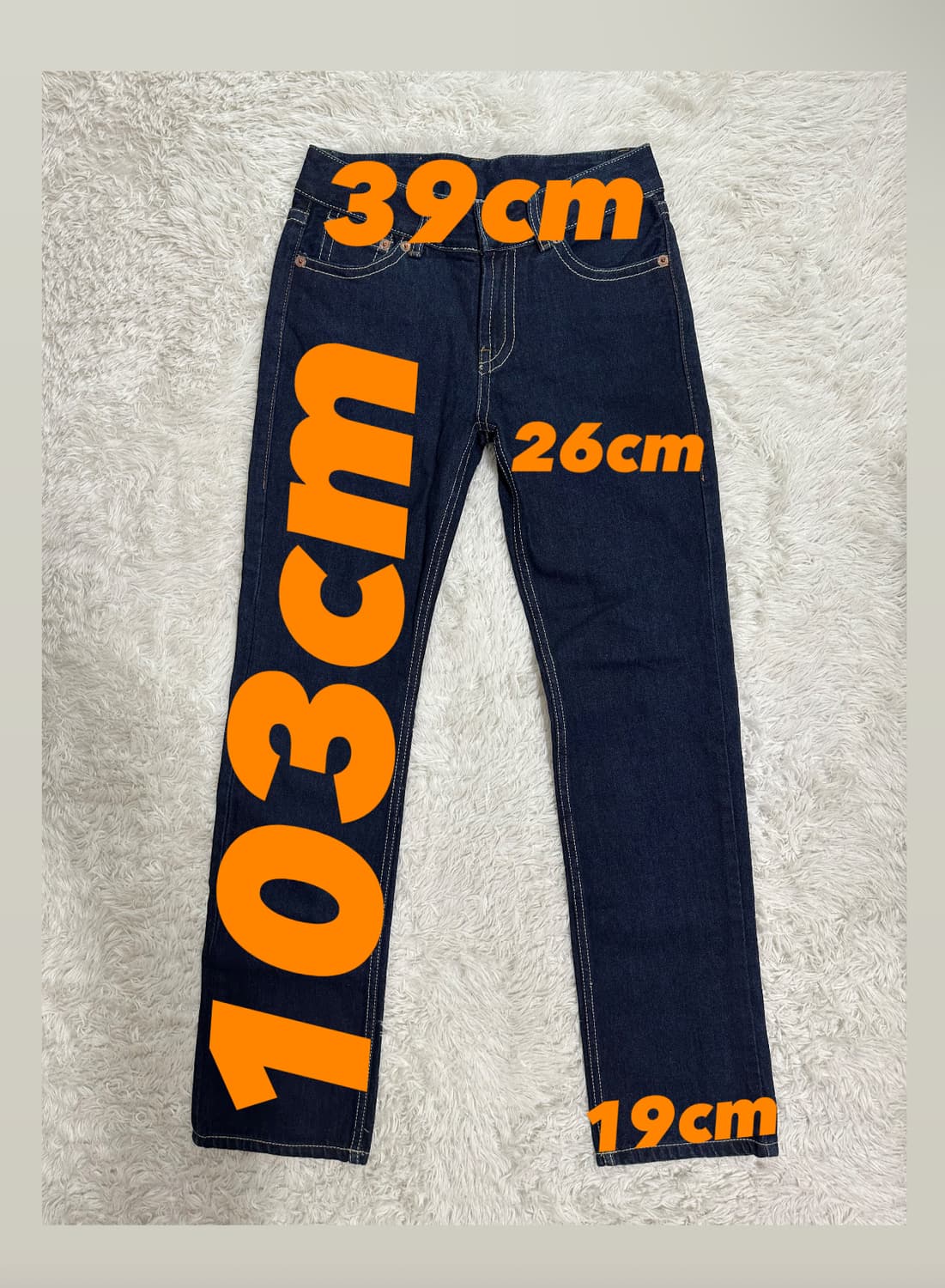 리바이스 생지 데님 청바지 28사이즈 상품이미지2