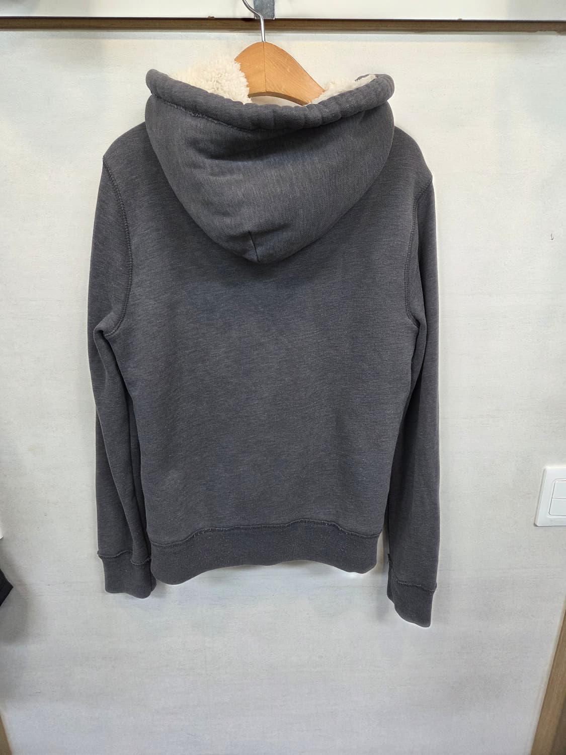 홀리스터 양털안감 쉐르파 후드집업 s 상품이미지2