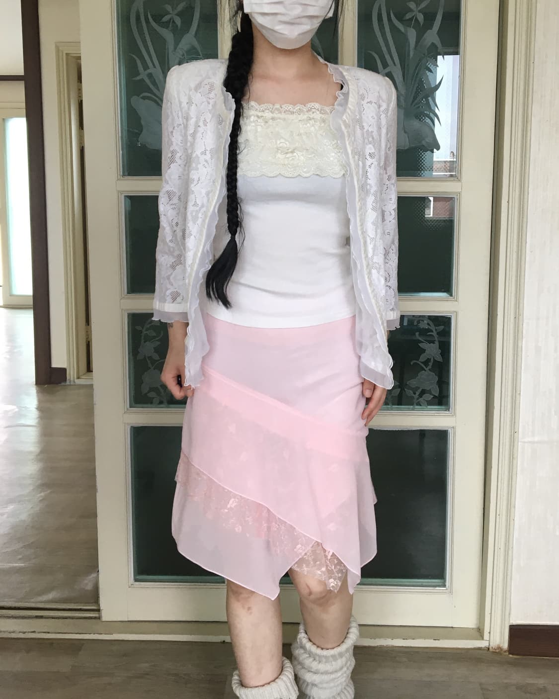 Lace open cardigan 상품이미지7