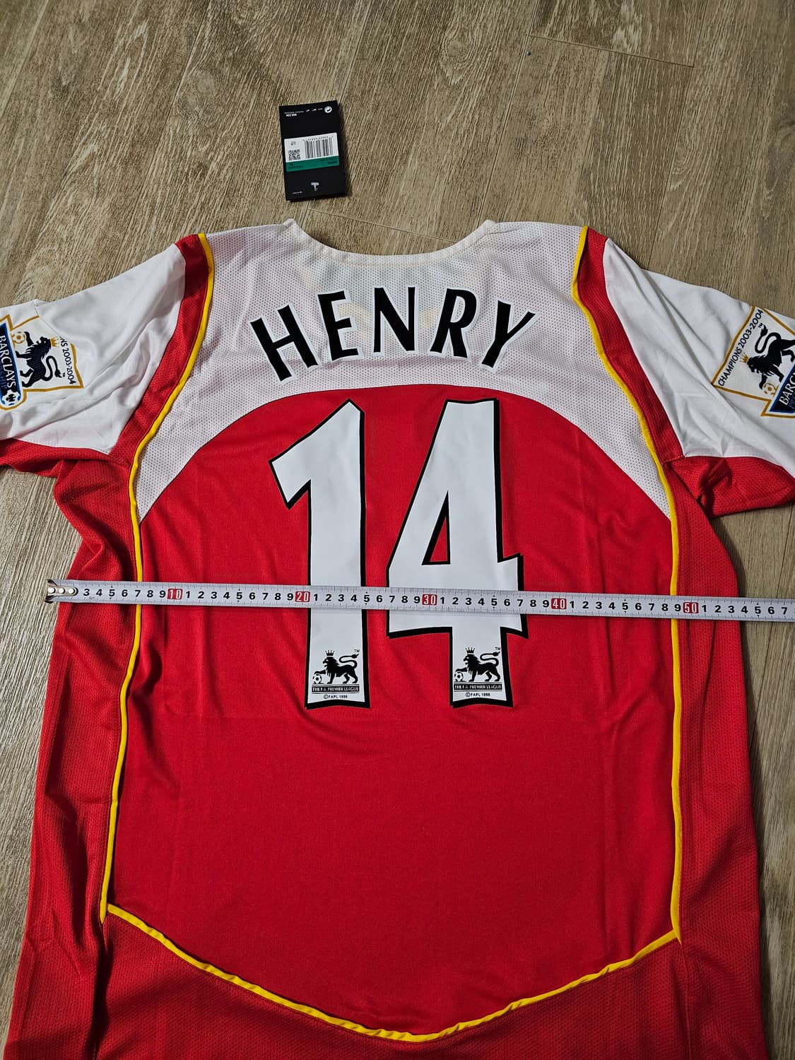 아스날 앙리 마킹 올드유니폼 레트로유니폼 상품이미지7