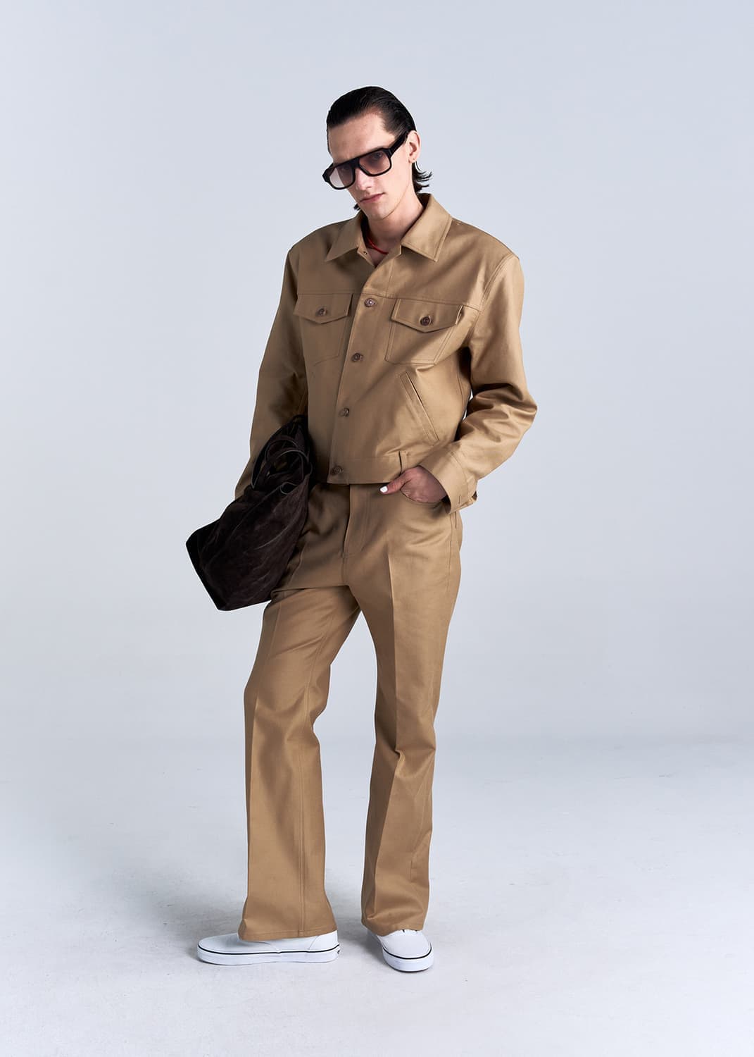 NOICE 노이스 트러커 자켓 베이지 L 상품이미지1