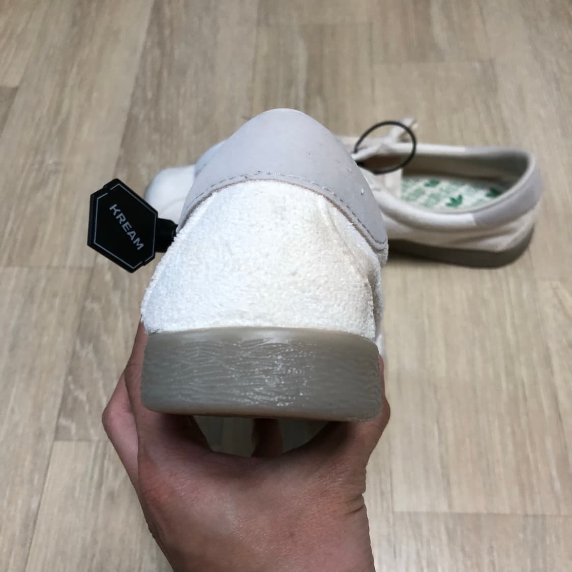 (275) 새상품 아디다스 adidas 토바코 그루엔 크림 화이트 블리스 상품이미지3