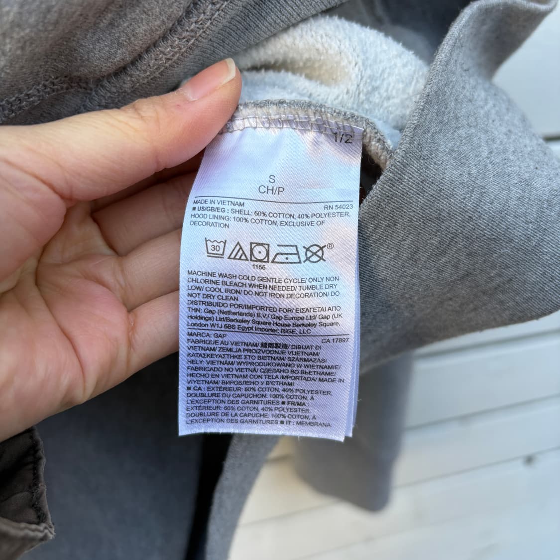 Gap 갭 후드집업 상품이미지8