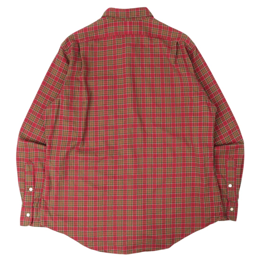 폴로 랄프로렌 레드 체크 트윌 코튼 포켓 셔츠 상품이미지5