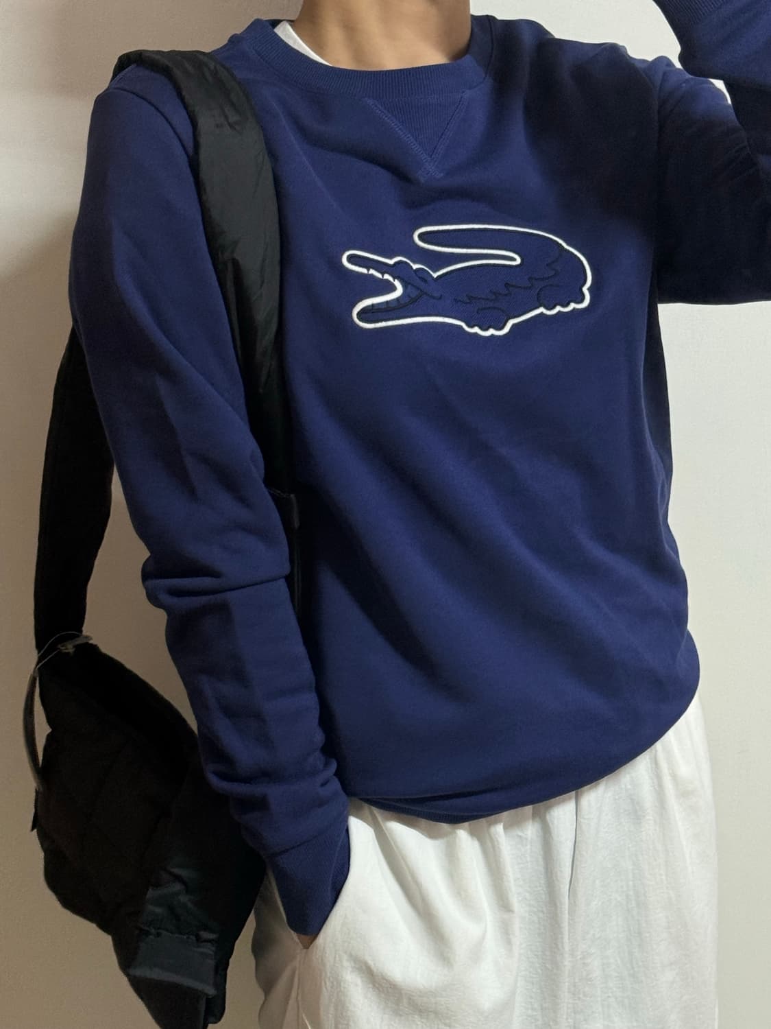 라코스테 빅로고 맨투맨 상품이미지2