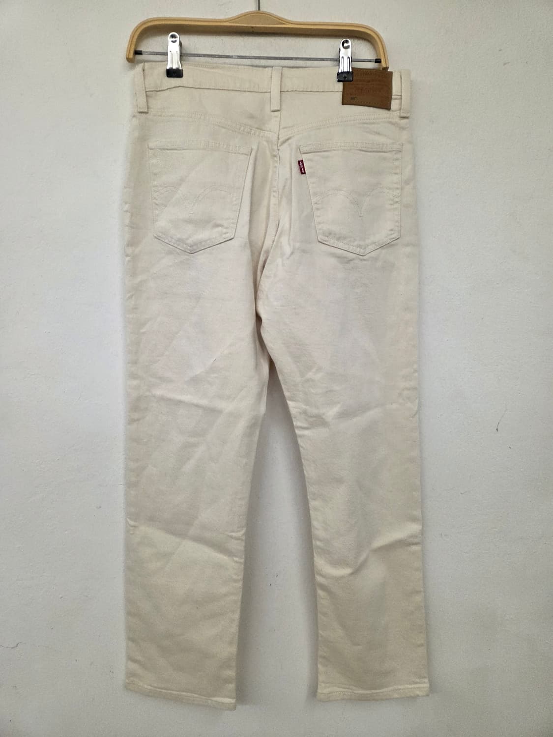 빅E 리바이스 501 프리미엄 크림색 청바지 상품이미지7