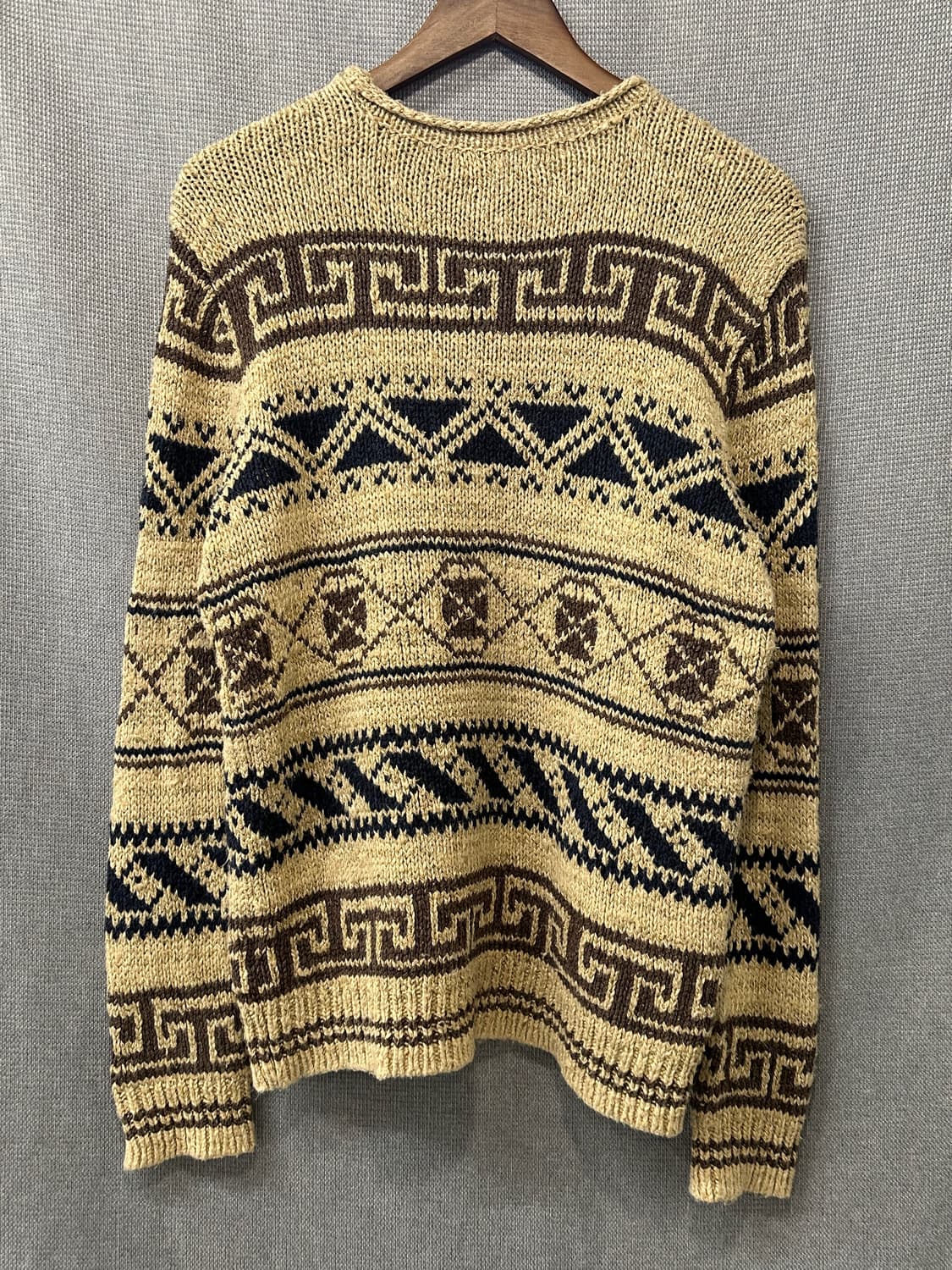 폴로 POLO RALPH LAUREN 페어아일 블렌드 스웨터 S 상품이미지2