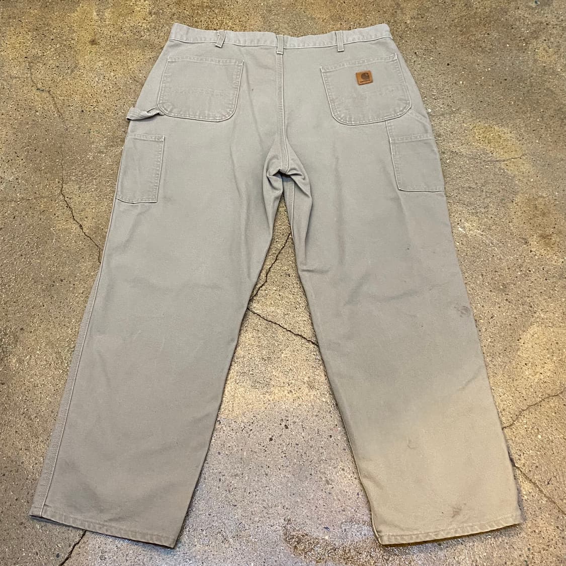 칼하트 베이지 싱글니 워크팬츠 상품이미지9