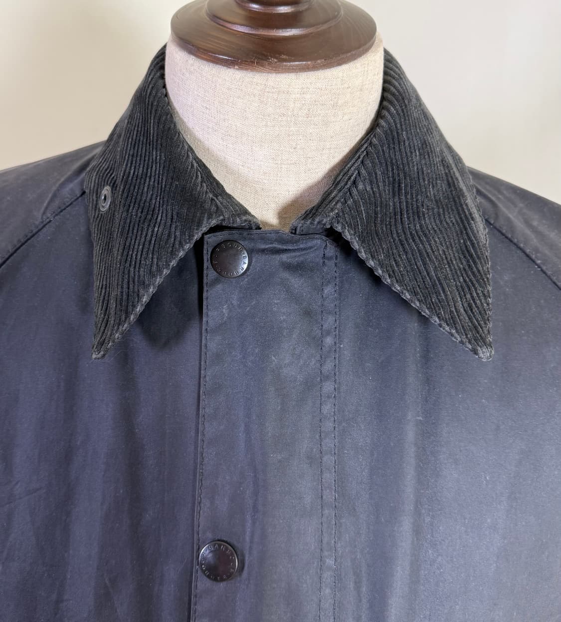 바버 베들레 왁스 자켓 네이비 C34 영국제  상품이미지2