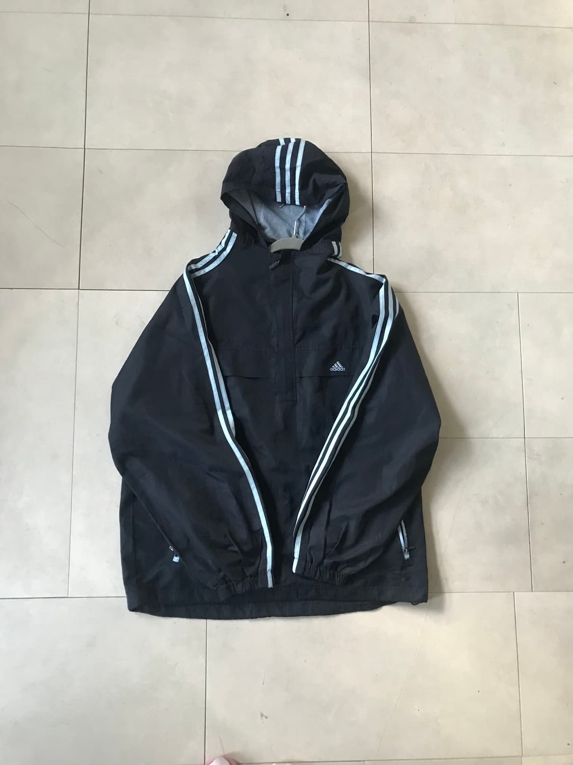 아디다스00s 네이비 연하늘 아노락 상품이미지6