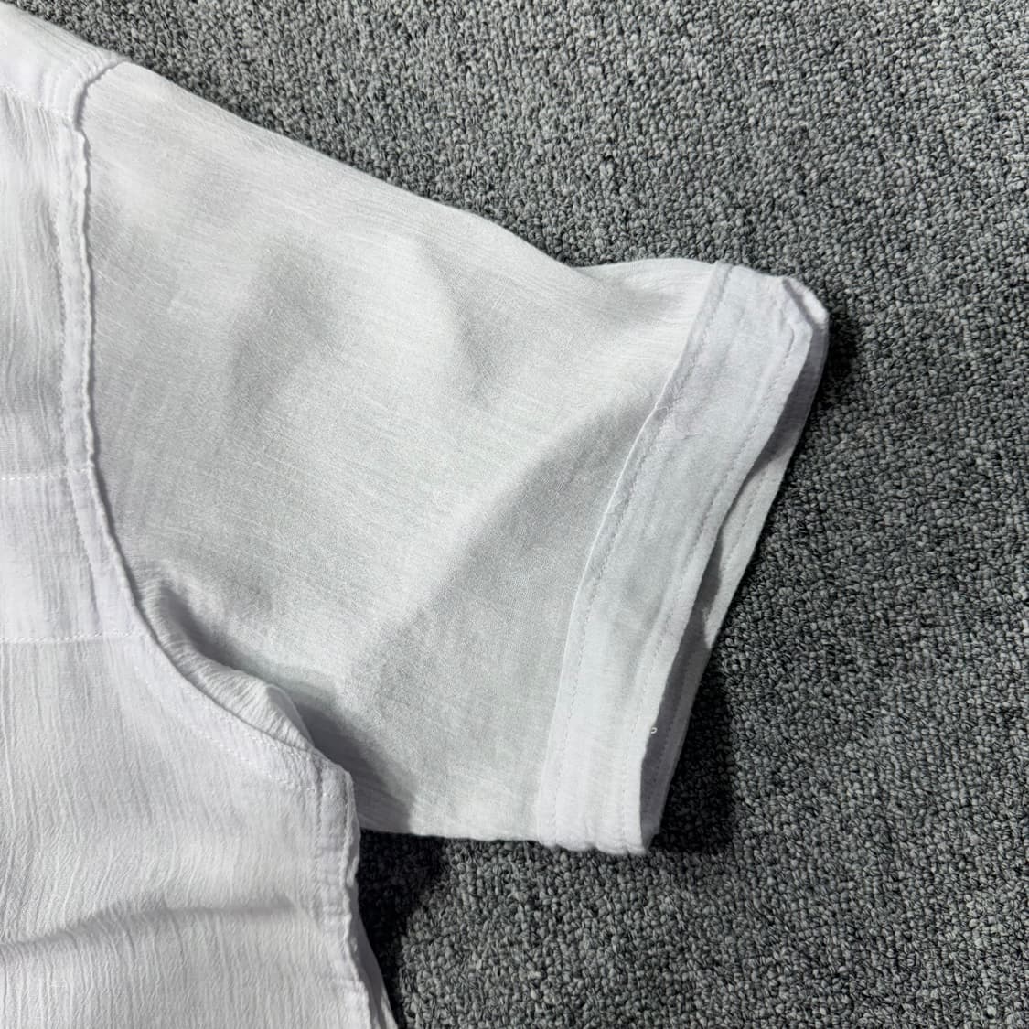 ENGINEERED GARMENT 린넨 셔츠 화이트(S/OLD-7525) 상품이미지4