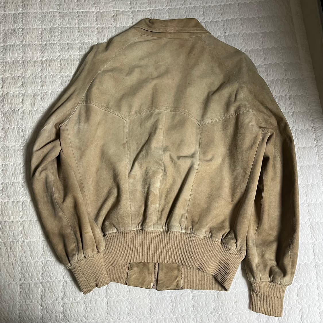 빈티지 스웨이드 웨스턴 요크 자켓 봄버 상품이미지2