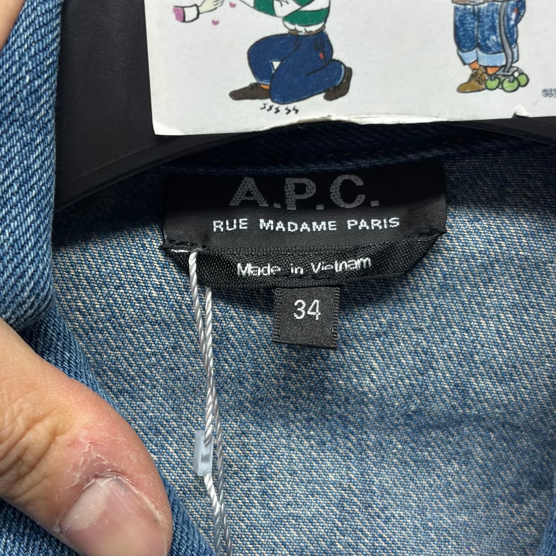A.P.C 데님 자켓 상품이미지9