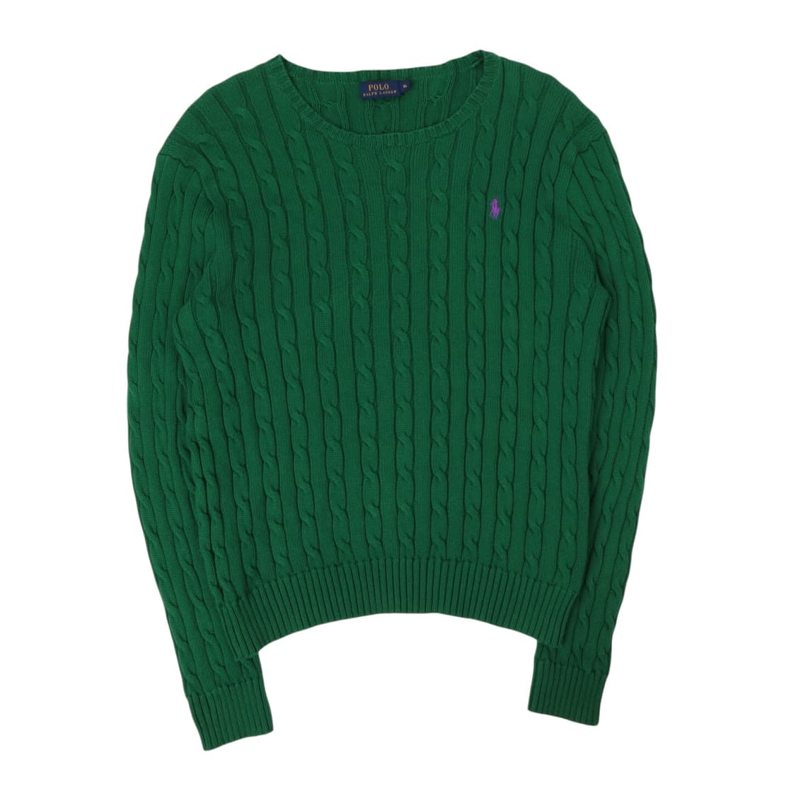 폴로 랄프로렌 딥그린 케이블 니트 상품이미지1