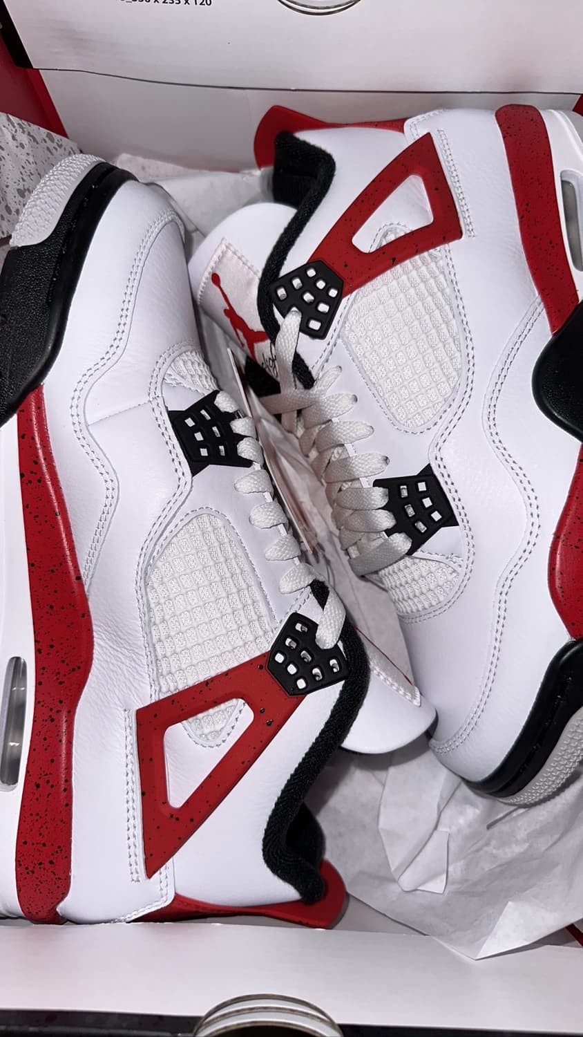 Jordan 4 Retro Red Cement 상품이미지1