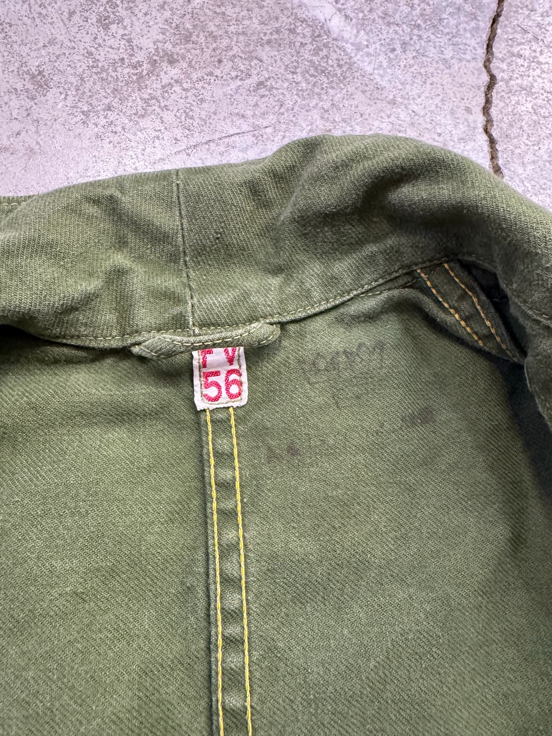 60s 스웨덴 밀리터리 미케닉 워크자켓 상품이미지8