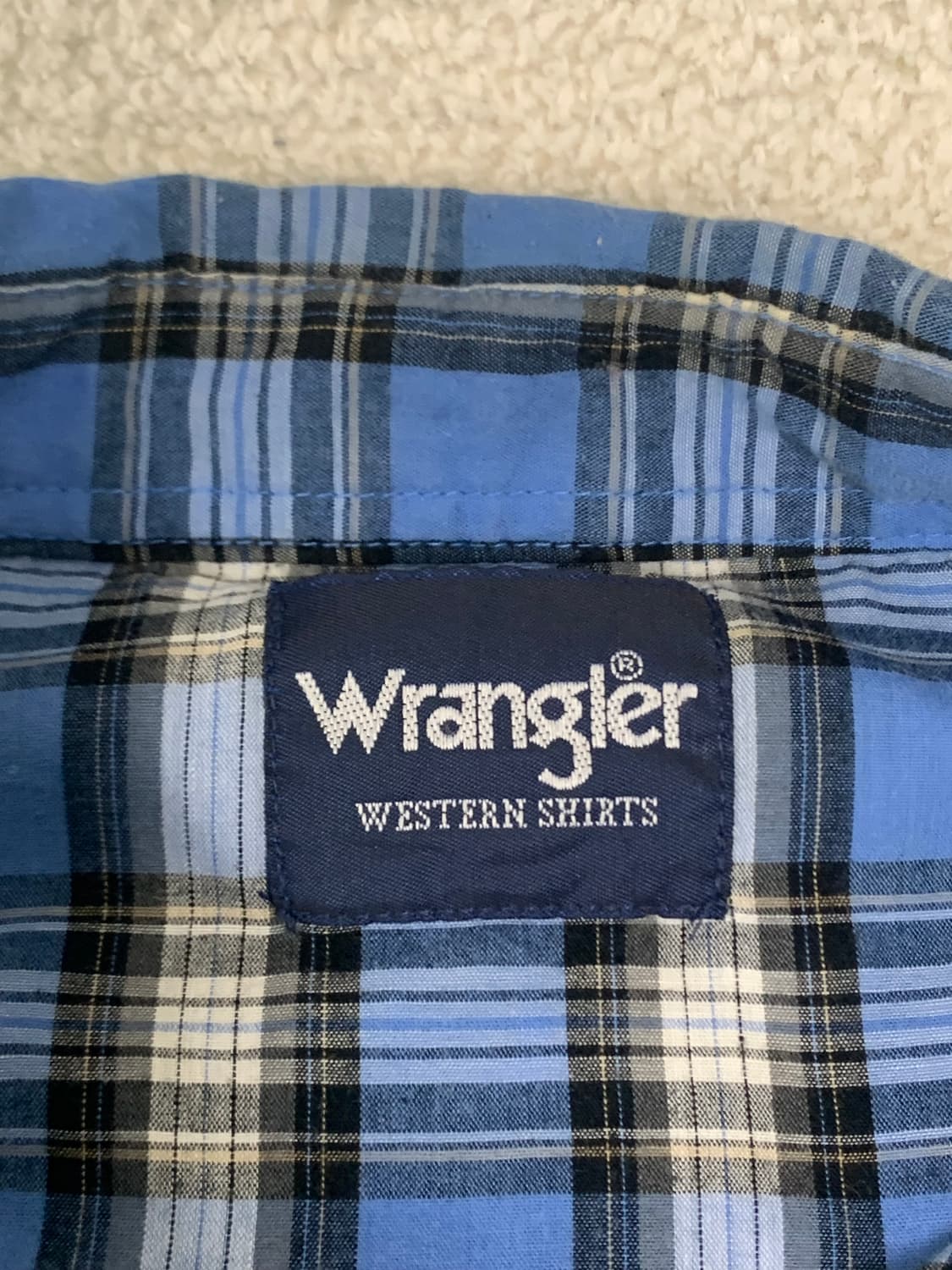 WRANGLER 웨스턴 셔츠 상품이미지2