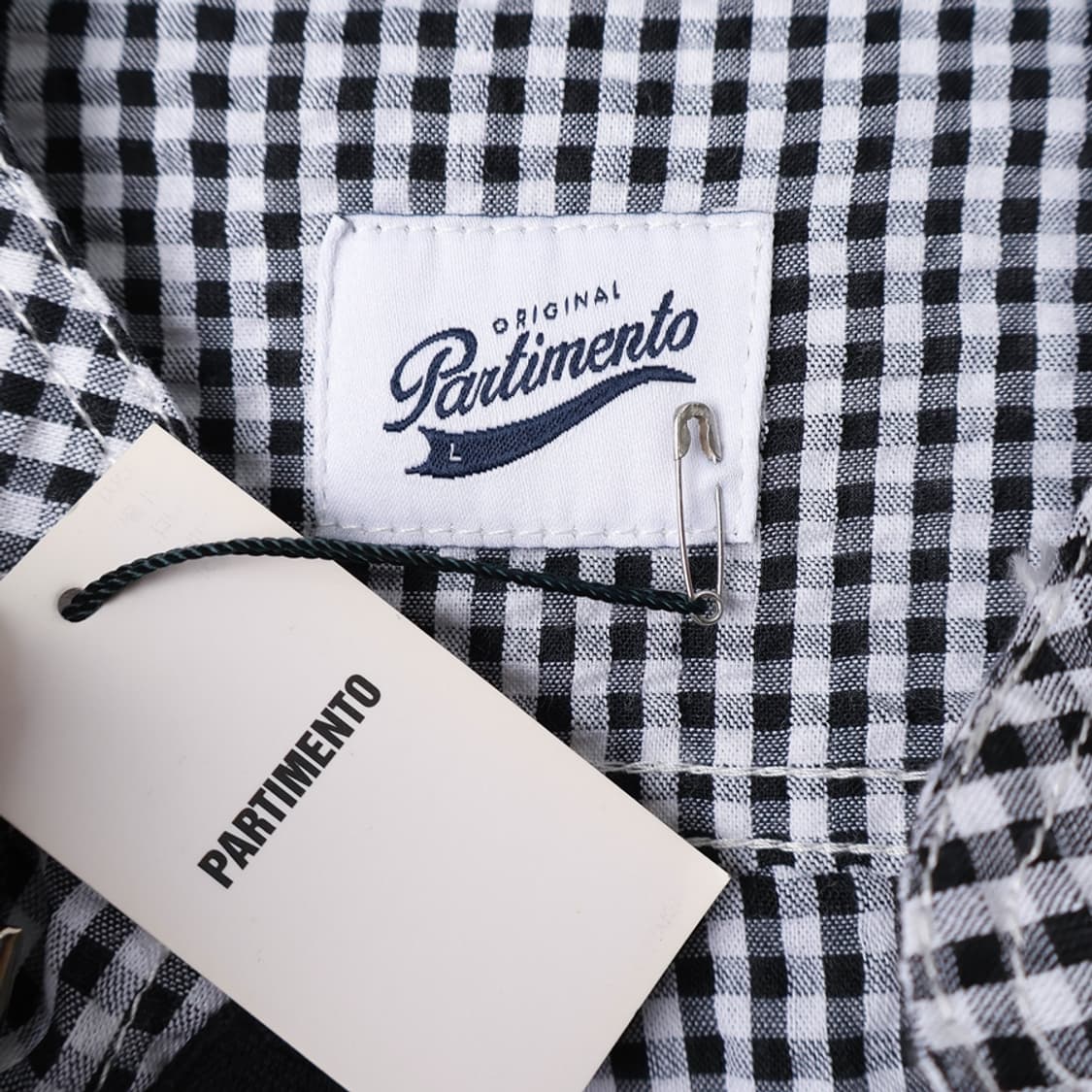 100/새상품 파르티멘토 시어서커 7부 셔츠자켓 상품이미지6