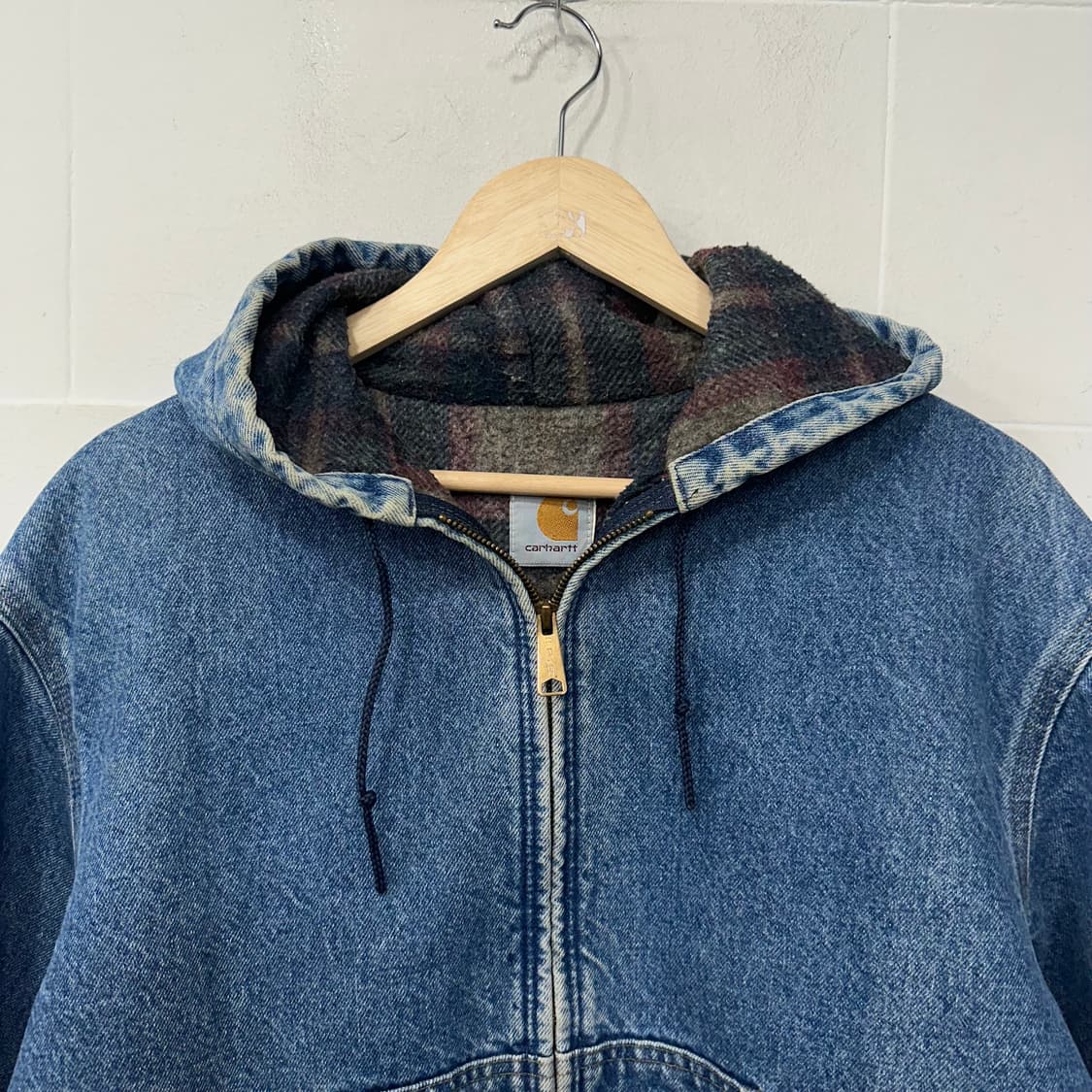 칼하트 데님 액티브 자켓 상품이미지2