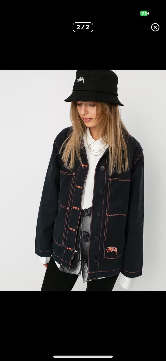 Stussy 스투시 솔리드 스티치 자켓 상품이미지1