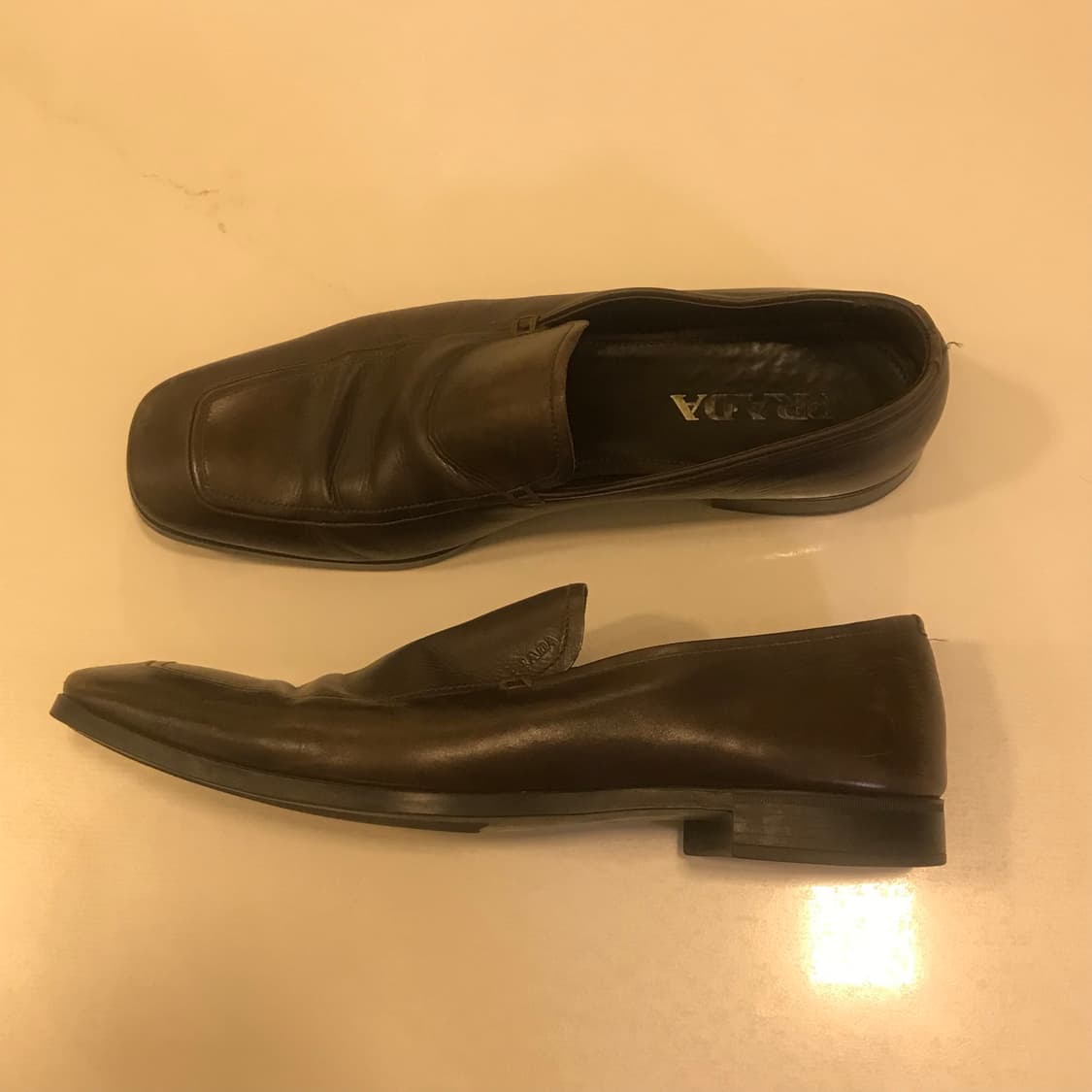 Prada loafer darkbrown 상품이미지1