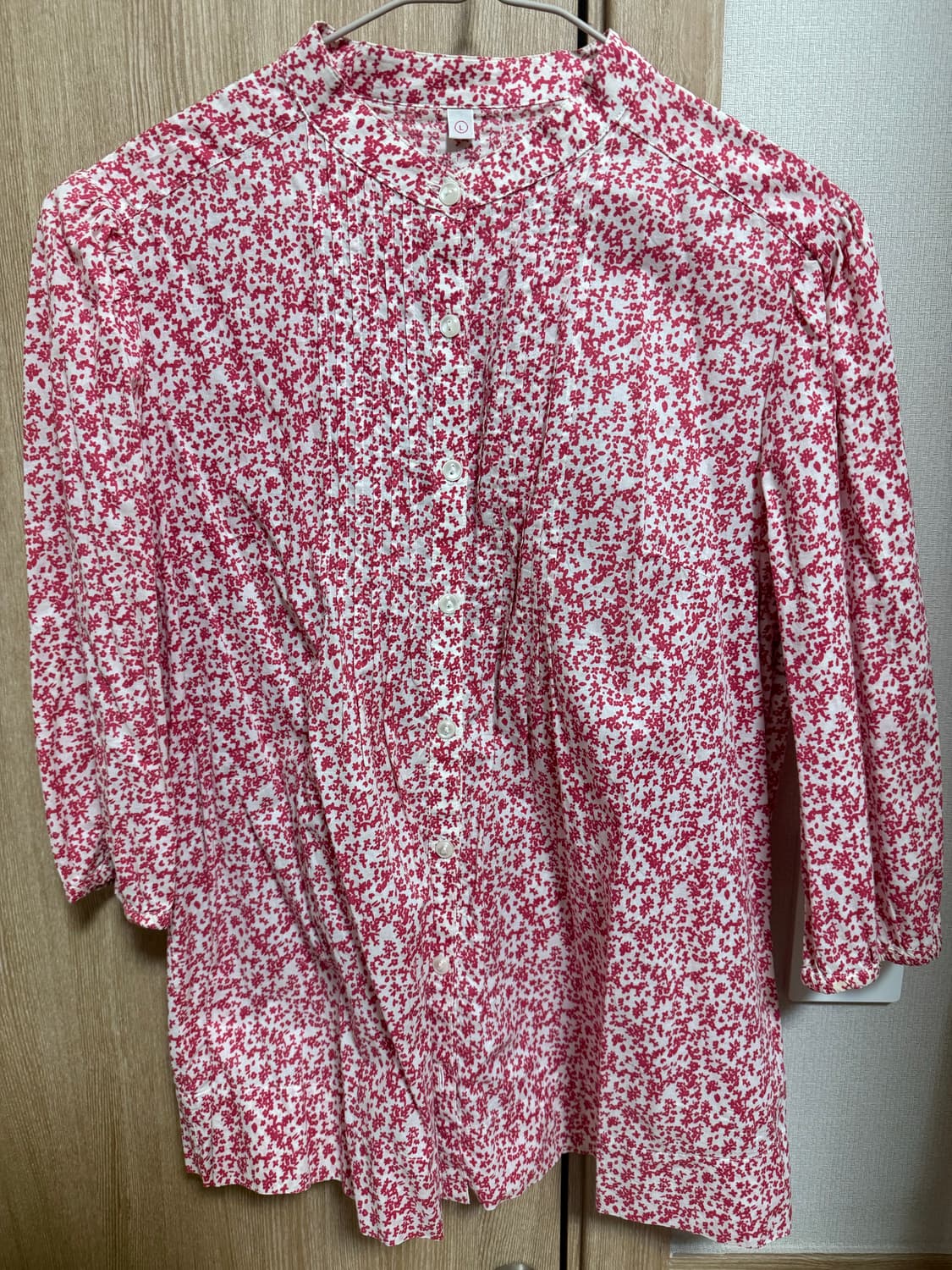 일본 빈티지 7부 셔츠 상품이미지2