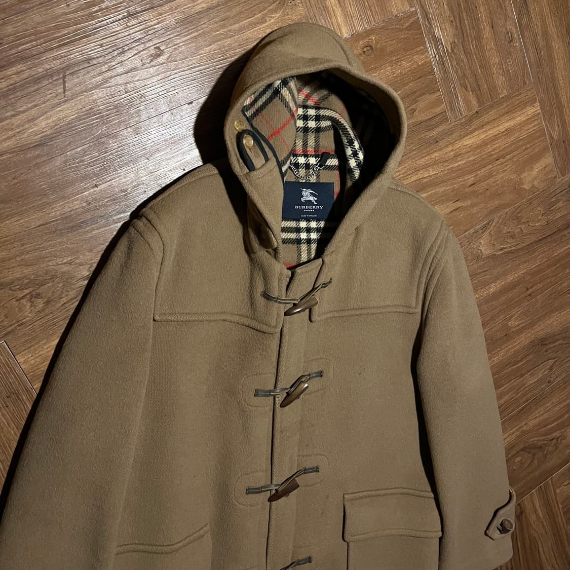 BURBERRY wool duffle coat L 상품이미지5