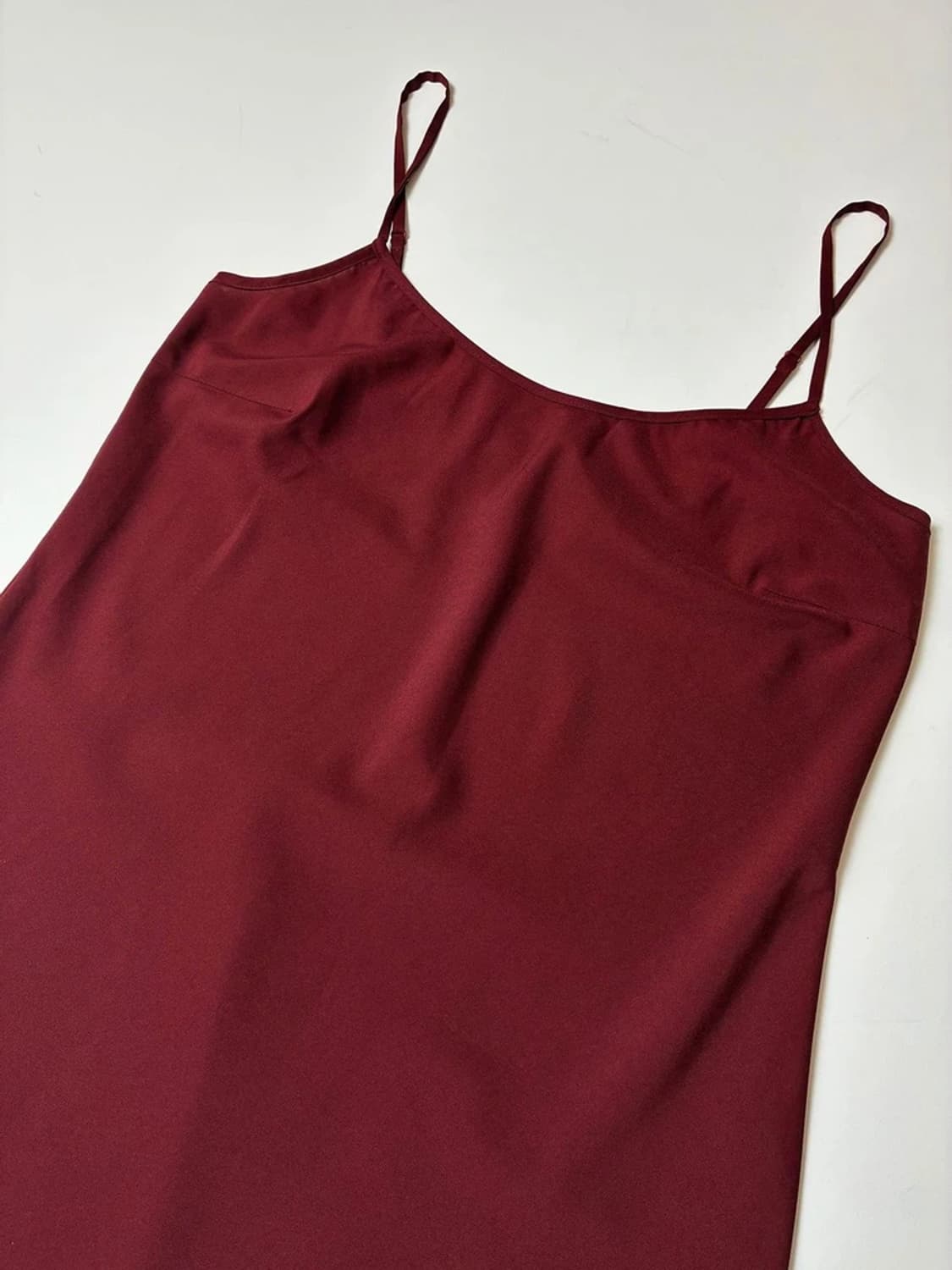 DKNY 실크 슬리브 리스 슬립 PN8684 상품이미지2