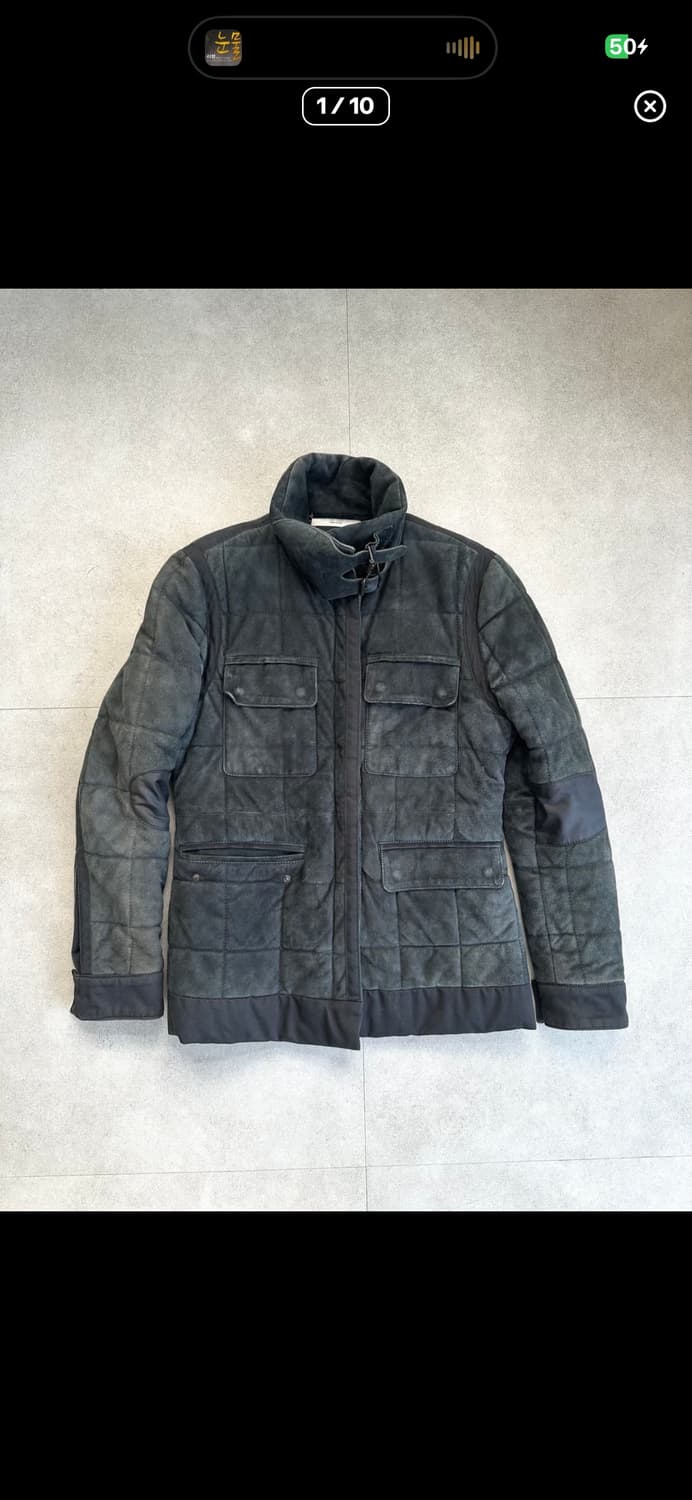 생로랑 2001 톰포드 스웨이드 유틸리티 자켓 상품이미지1